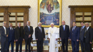 Папата вдъхна надежда на Абас за разрешаване на конфликта с Израел