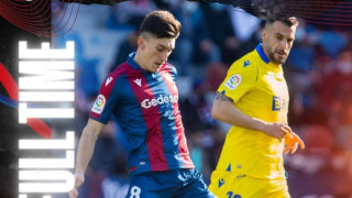 Леванте загуби от Кадис с 0 2 в двубоай от 22 ия