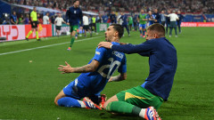 Изумителният гол на Дзакани е рекорден за Италия в еврофинали