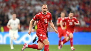 Полузащитникът на националния отбор на Дания Кристиан Ериксен изигра 133 ия