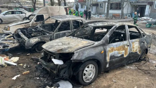 Експлозия е била чута в украинския град Николаев след въздушна