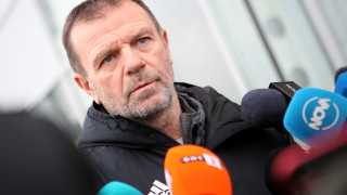 Треньорът на ЦСКА Стойчо Младенов ще даде пресконференция преди първия