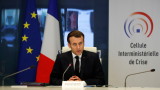 Макрон прогнозира: Франция е в началото на кризата с коронавируса 