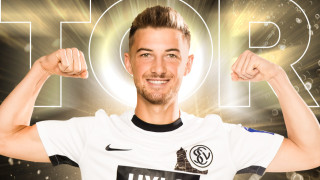 Българският национал Лукас Петков вкара гол за своя Елверсберг при