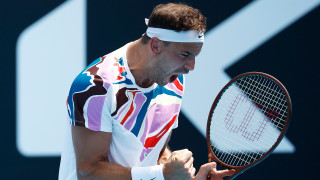 Най добрият български тенисист Григор Димитров ще изиграе двубоя си