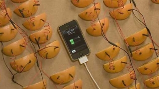 Батерия от портокали