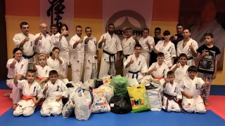 Възпитаниците от спортен карате клуб на Българската карате киокушин федерация