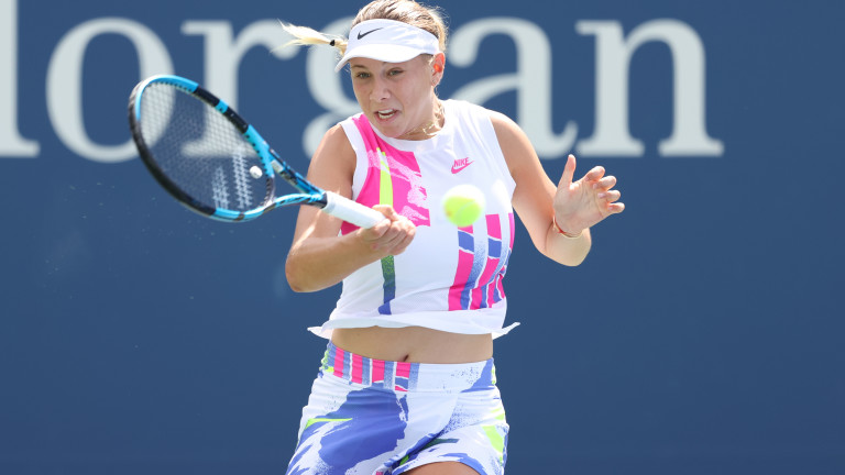 Виктория Томова загуби първия си мач от US Open 2020