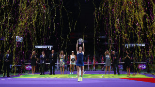 Симона Халеп Каролина Плишкова Винъс Уилямс и Елина Свитолина се