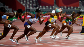 Лекоатлетката от Ямайка Шели Ан Фрейзър Прайс спечели своята четвърта световна титла