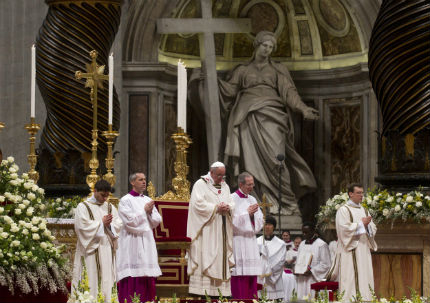 Католическият свят празнува Великден