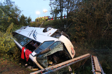 Българите от катастрофиралия в Бавария автобус пътуват към домовете си