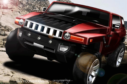 Hummer представя HX Concept в Детройт