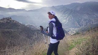 Никол Шерцингер се отдаде на планинарство