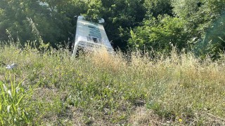 Автобус извършващ превоз на работници за ТЕЦ овете е катастрофирал рано