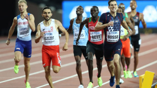 Страхотен Пиер-Амброз Бос надбяга африканците на 800 метра