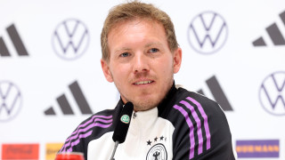 Селекционерът на немския национален отбор Юлиан Нагелсман говори преди мача