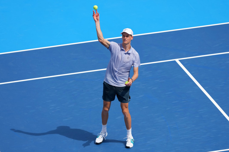 Яник Синер на Cincinnati Open