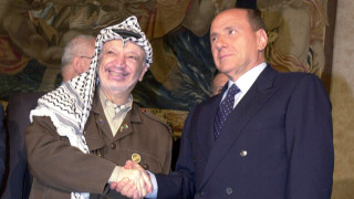 Бившият палестински лидер Ясер Арафат сключил пакт с Италия за ненападение
