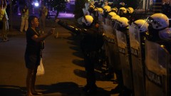 Сблъсъци на съботен протест в Сърбия 
