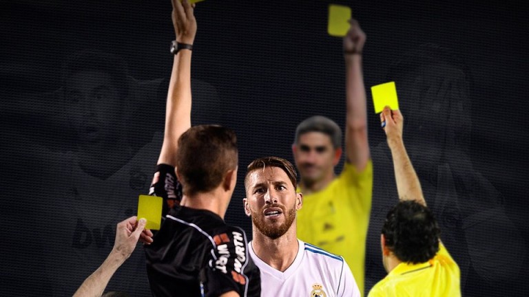 Капитанът на Реал (Мадрид) Серхио Рамос постави поредния антирекорд в