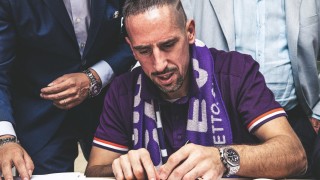 Новото попълнение на Фиорентина Франк Рибери използва социалните мрежи