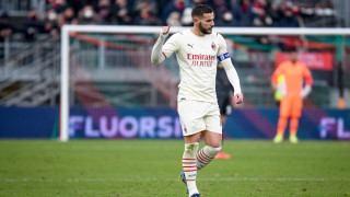 Левият бек на Милан Тео Ернандес e много щастлив след