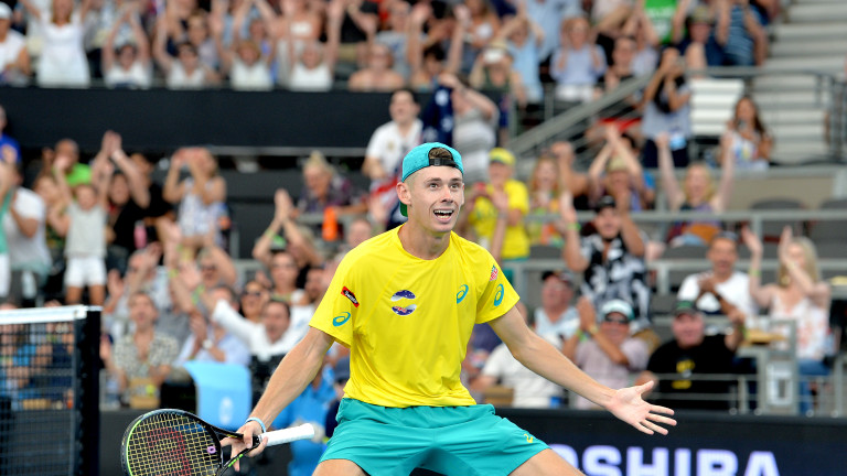 Австралия е първият четвърфиналист на ATP Cup