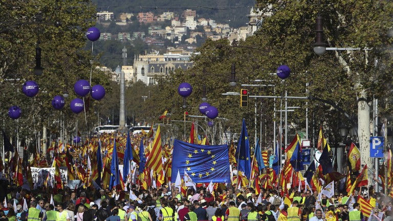 Заради Каталуния: Испания забавя растежа си