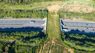 Строителите на една от важните за Румъния магистрали А1 Сибиу