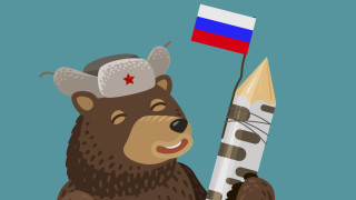 За страданието на руската гордост - на крива ракета и Луната й пречи