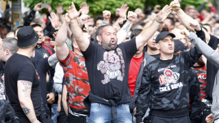 Лидерът на агитката на ЦСКА Росен Петров коментира неприятните