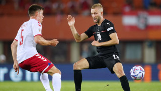 Халфът на РБ Лайпциг Конрад Лаймер както и нападателят