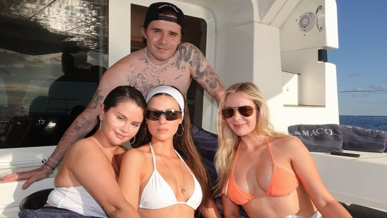 Селна Гомес, Никола Пелц и Бруклин Бекъм - тройка или нещо повече