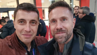 Бившият английски национал Матю Ъпсън изпрати специални поздрави на героя