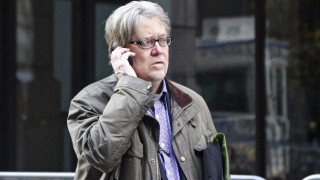 Стив Банън бившият съветник на президента на Съединените щати Доналд