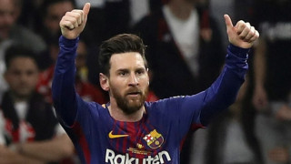 Суперзвездата на Барселона Лионел Меси за пореден път изкова