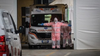 Броят на заразените с новия коронавирус COVID 19 в Италия през