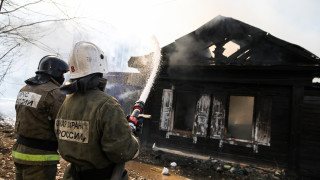Украински дрон подпали склад във Воронежка област