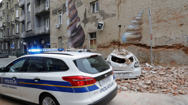 15 ранени при двете земетресения в Загреб