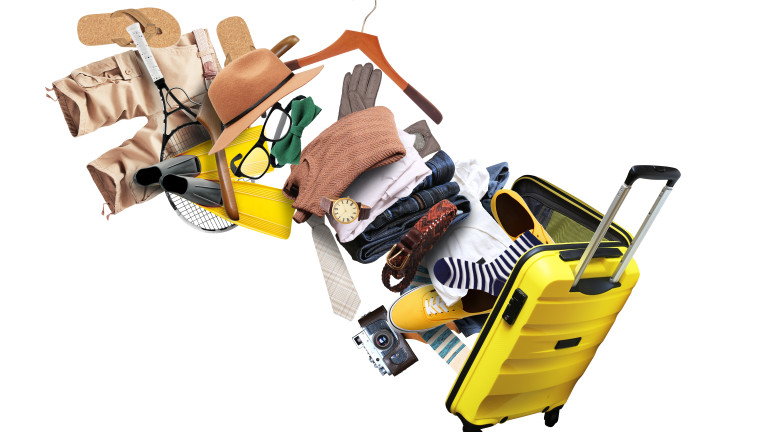 10 трика за минимално намачкване на дрехите в куфара