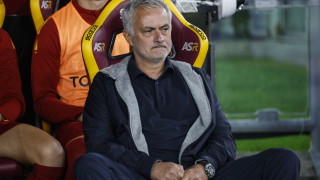 Старши треньорът на Рома Жозе Моуриньо трудно преглътна загубата в