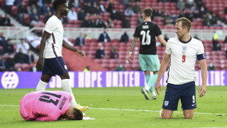 Английският национален отбор загря подобаващо преди началото на Евро 2020