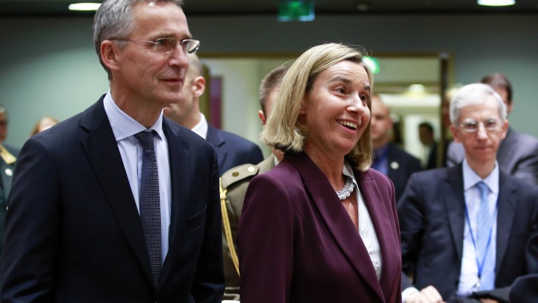 НАТО и ЕС засилват сътрудничеството си 