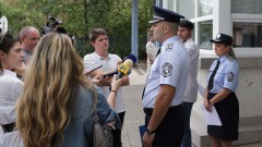 Полицията на крак за първия учебен ден
