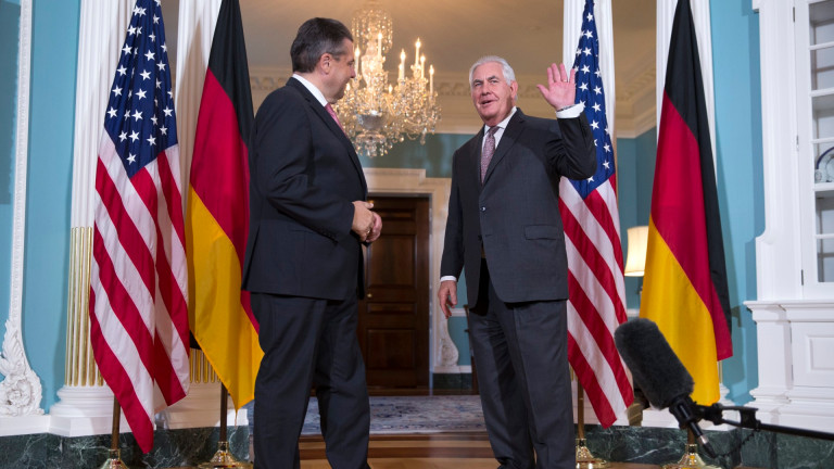 Зигмар Габриел: Сътрудничеството със САЩ е важно за общата ни сигурност