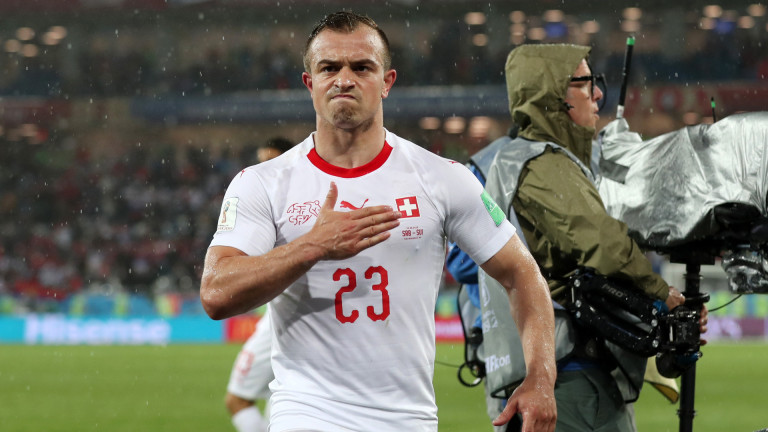 Политическото послание на двама футболисти