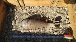 Военни унищожиха корозирала мина за минохвъргачка в Плевен