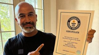 45 годишният Магди Еиса постигна най бързото време за посещение на новите седем чудеса