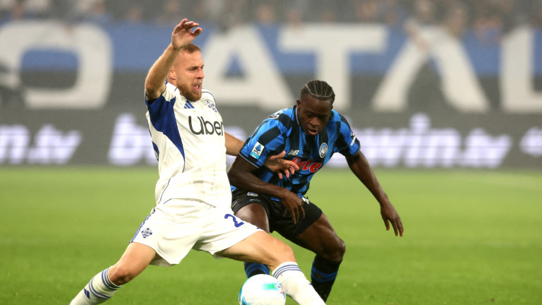 Куриозен гол спаси Комо от загуба при гостуването на Аталанта